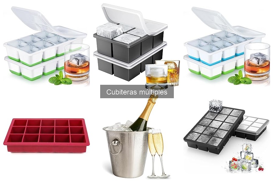 Precios y Dónde Comprar Cubiteras Múltiples Online