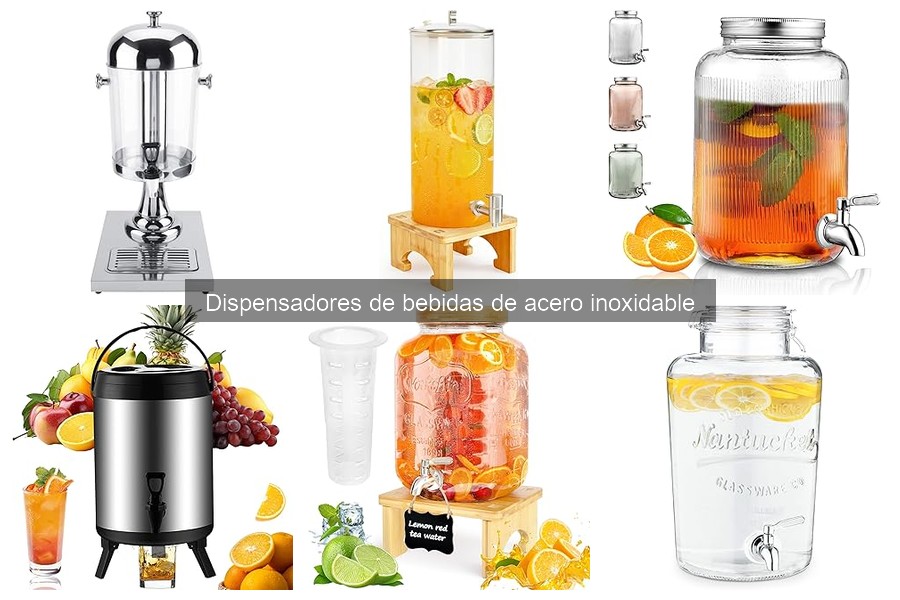 Precios y dónde comprar dispensadores de bebidas de acero inoxidable