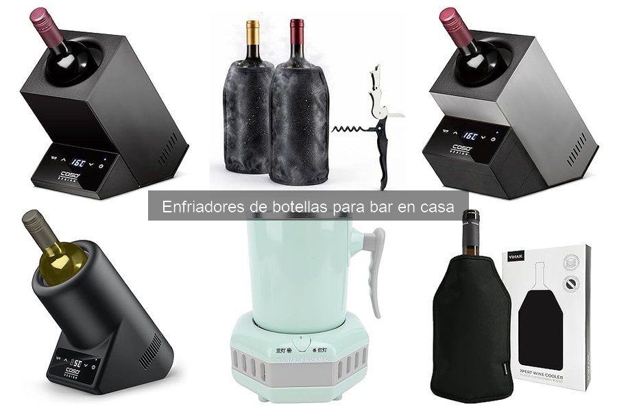 Precios y dónde comprar enfriadores de botellas para bar en casa