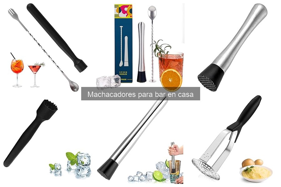 Precios y dónde comprar machacadores para bar en casa