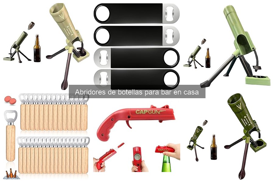 Preguntas frecuentes sobre abridores de botellas para bar en casa