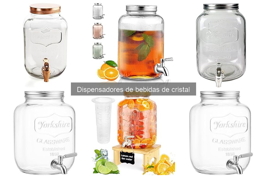 Preguntas Frecuentes sobre Dispensadores de Bebidas de Cristal