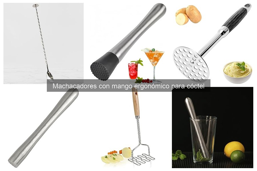 Preguntas Frecuentes sobre Machacadores Ergonómicos para Cócteles