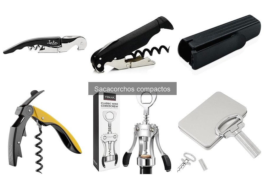 Preguntas frecuentes sobre sacacorchos compactos