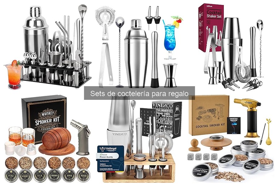 Preguntas Frecuentes sobre Sets de Coctelería para Regalo