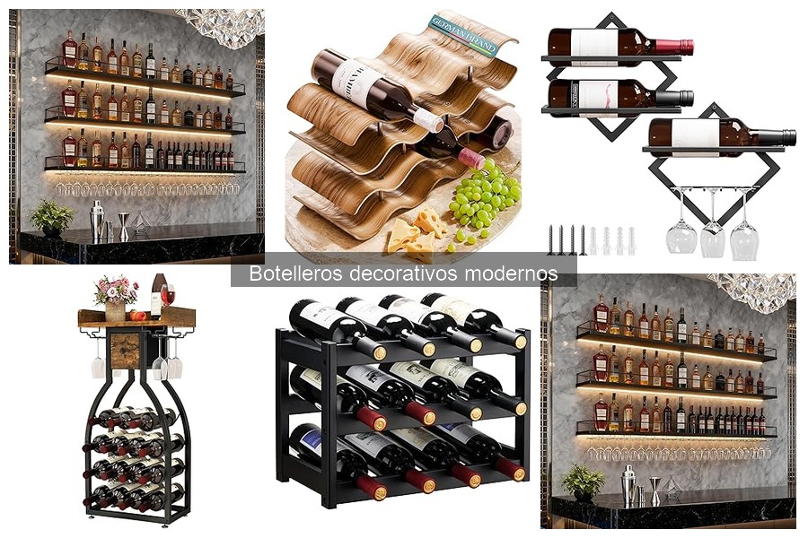 Problemas comunes al instalar un botellero decorativo