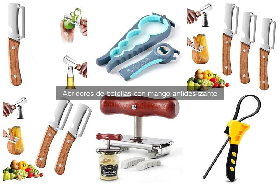 Problemas comunes al usar abridores de botellas antideslizantes