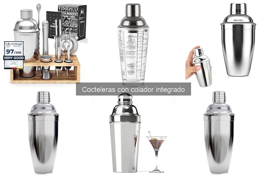 Problemas Comunes al Usar Cocteleras con Colador Integrado
