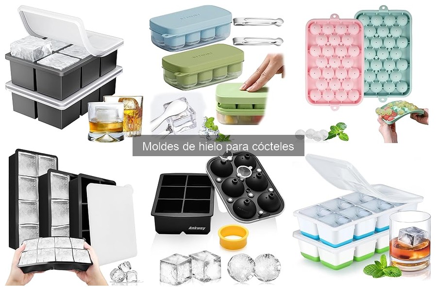 Problemas comunes al usar moldes de hielo para cócteles