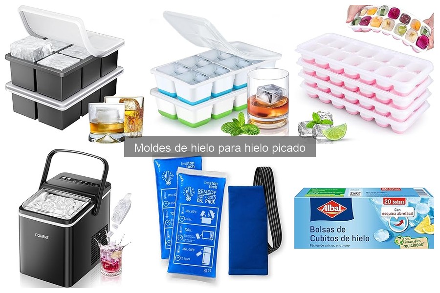 Problemas comunes al usar moldes de hielo picado y soluciones