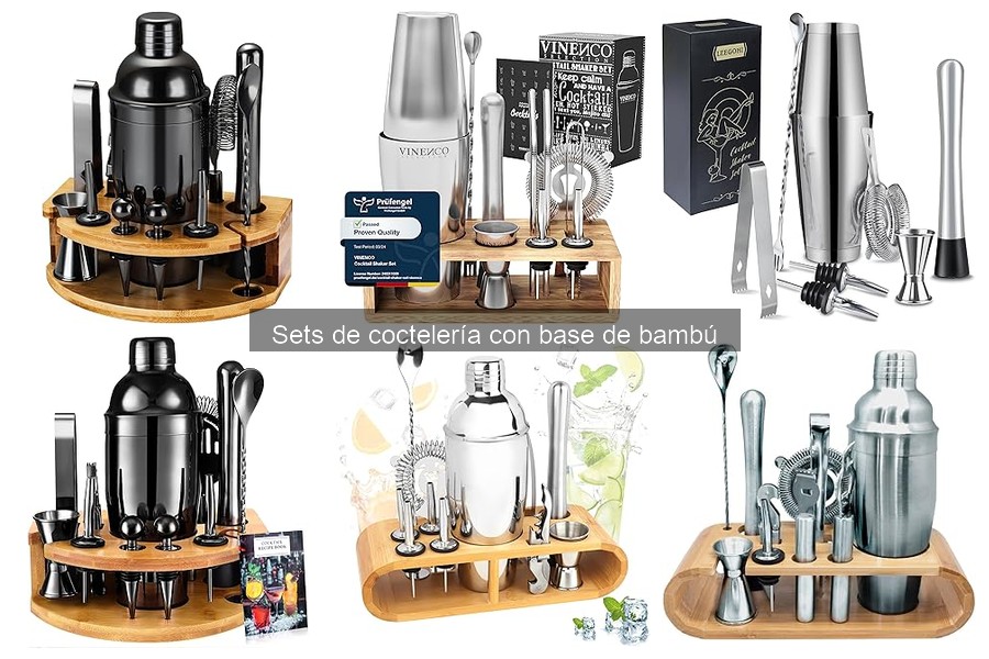 Problemas comunes al usar sets de coctelería con bambú