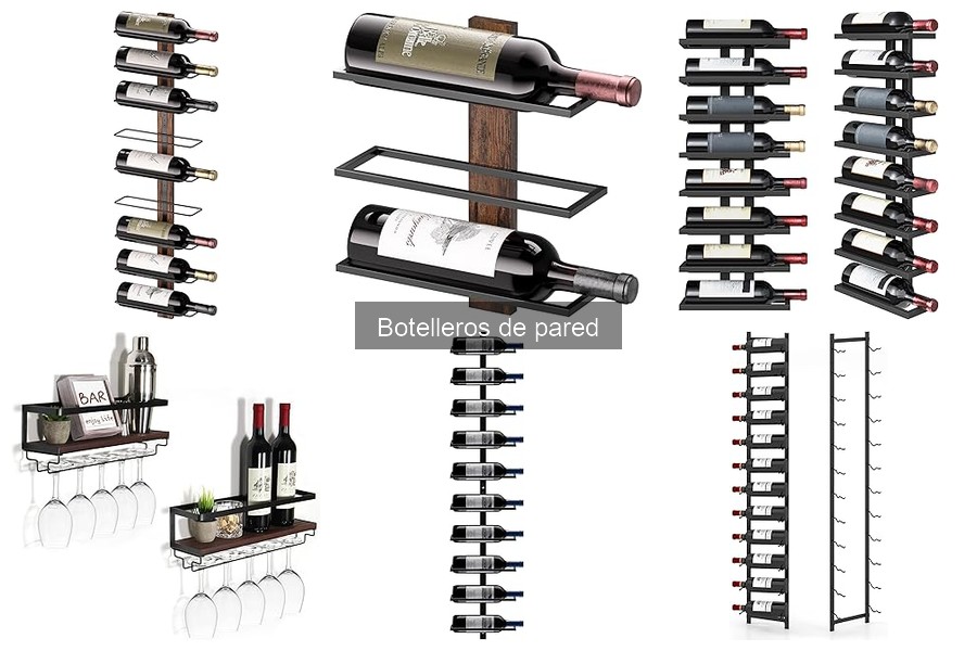Problemas comunes al usar un botellero de pared y soluciones