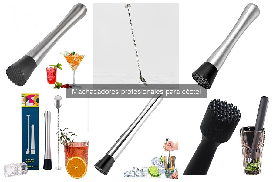 Problemas comunes al usar un machacador de cócteles