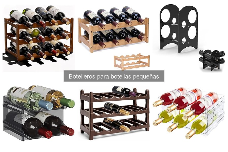 Problemas comunes con botelleros para botellas pequeñas