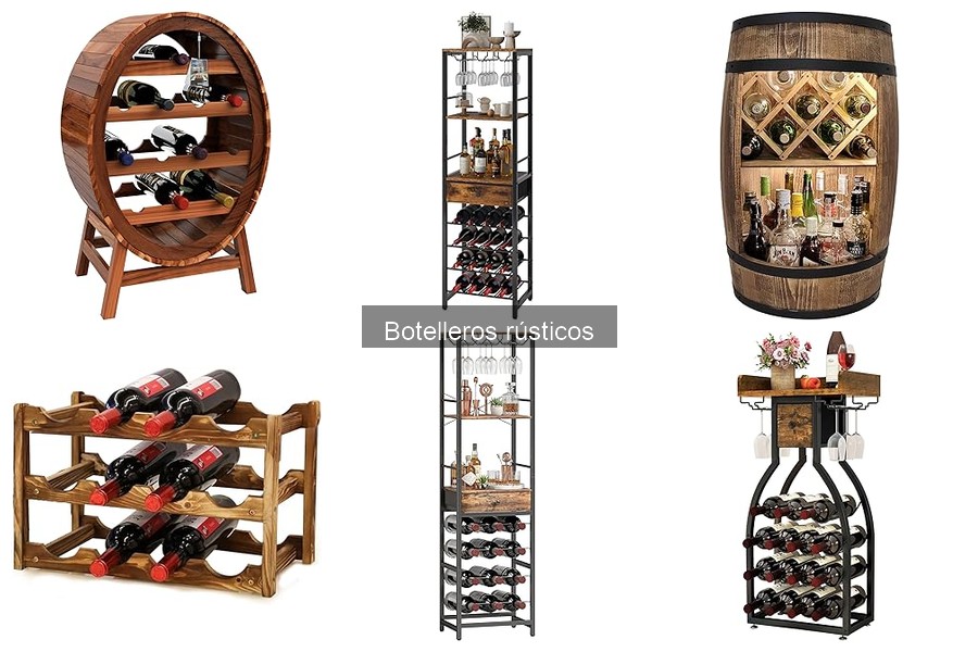 Problemas comunes con botelleros rústicos y soluciones