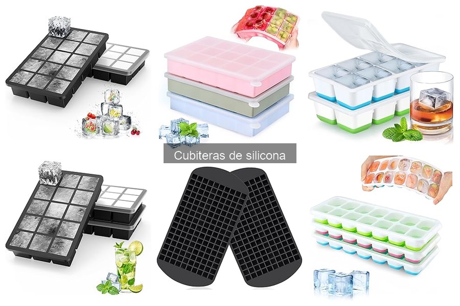 Problemas comunes con cubiteras de silicona y soluciones