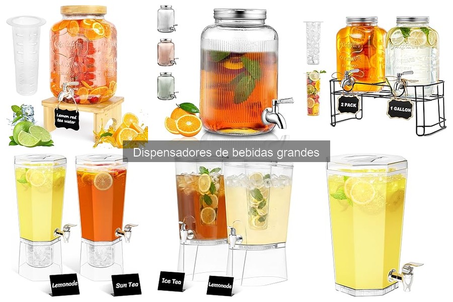 Problemas comunes con dispensadores de bebidas grandes y soluciones