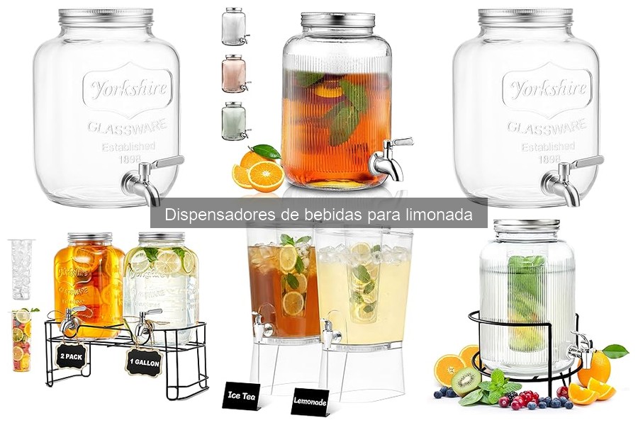 Problemas comunes con dispensadores de bebidas para limonada
