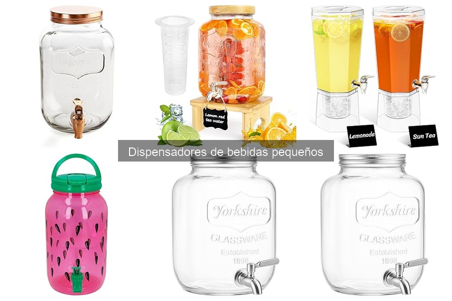 Problemas comunes con dispensadores de bebidas pequeños y soluciones