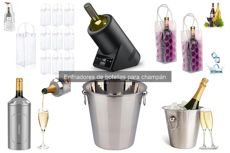 Problemas comunes con enfriadores de botellas para champán