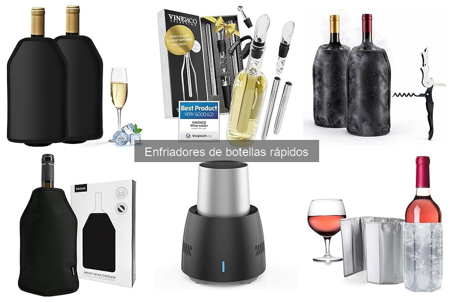 Problemas comunes con enfriadores de botellas rápidos