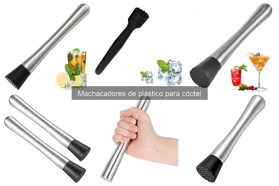 Problemas Comunes con Machacadores de Plástico en Coctelería
