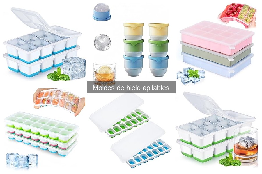 Problemas comunes con moldes de hielo apilables y soluciones