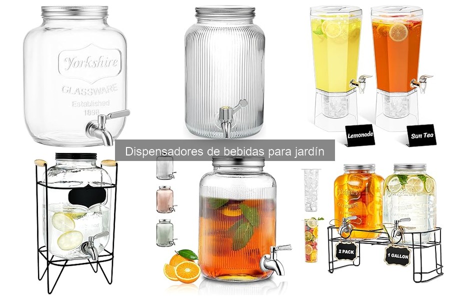 Problemas comunes en dispensadores de bebidas para jardín