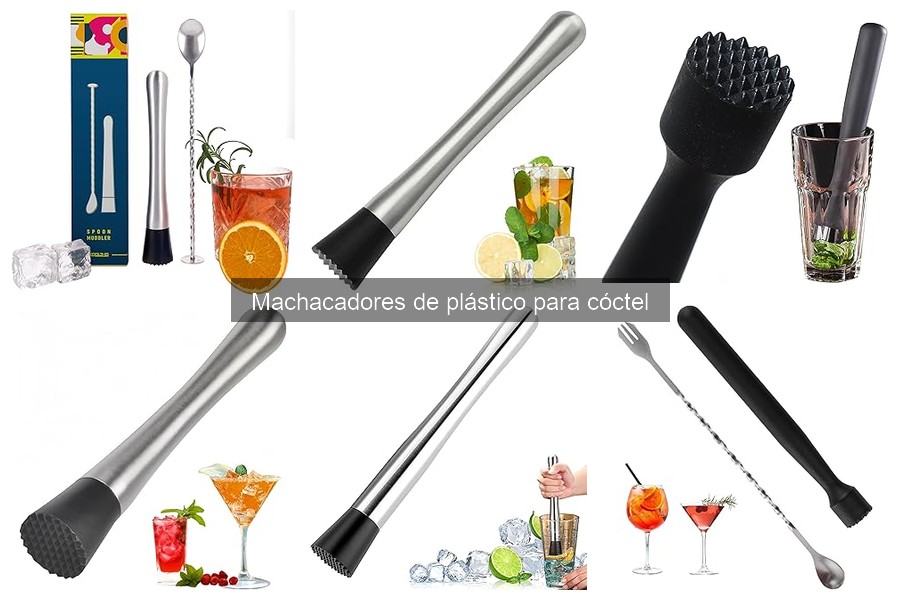 ¿Puedo usar un machacador de plástico para alimentos?