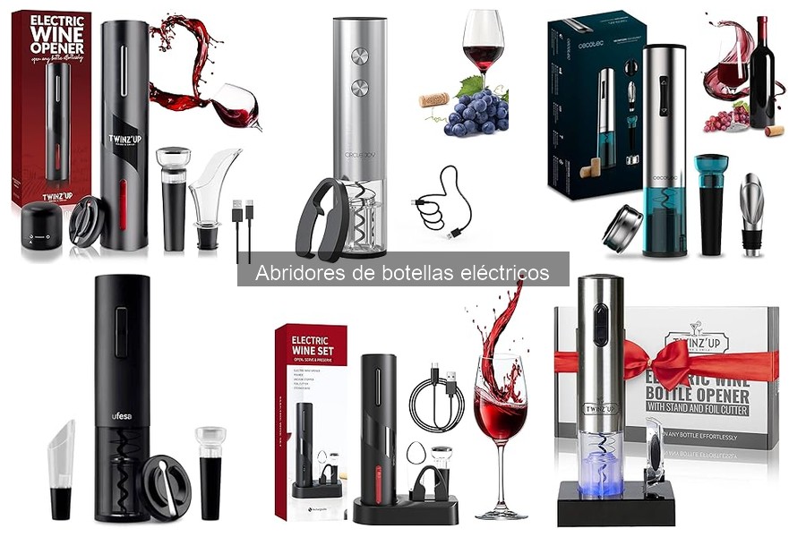 ¿Qué es un abridor de botellas eléctrico? Guía básica