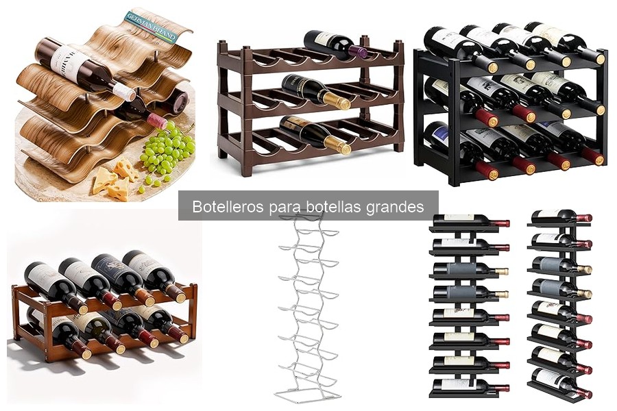 Qué es un botellero para botellas grandes: guía completa
