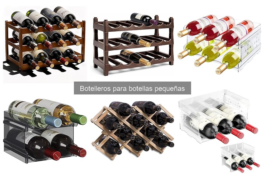 ¿Qué es un botellero para botellas pequeñas? Características y Usos