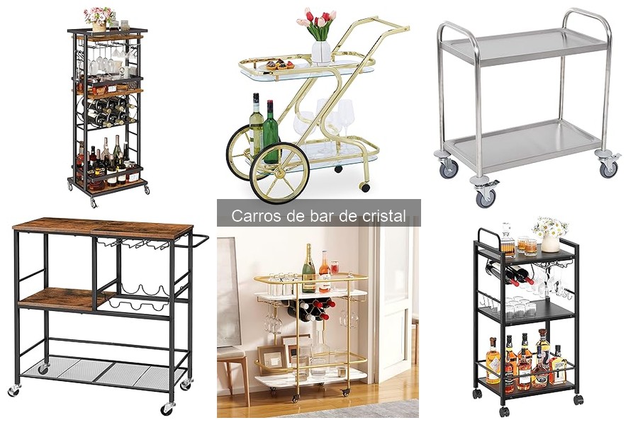 ¿Qué es un carro de bar de cristal? Definición y ventajas