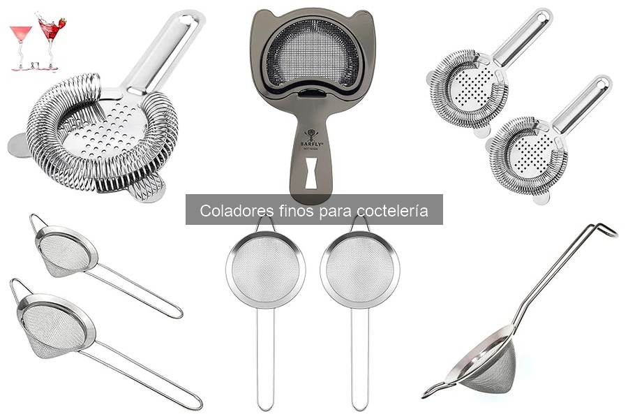 ¿Qué es un colador fino para coctelería? Descubre su uso