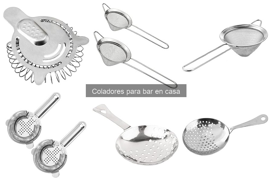 ¿Qué es un colador para bar y cómo se utiliza?