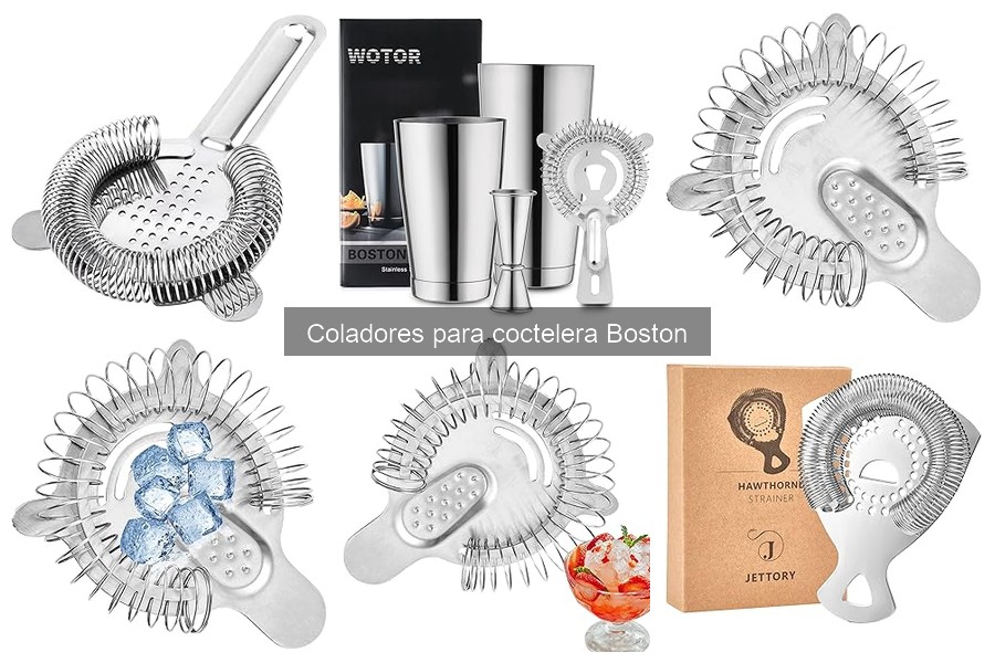 ¿Qué es un colador para coctelera Boston? Guía básica