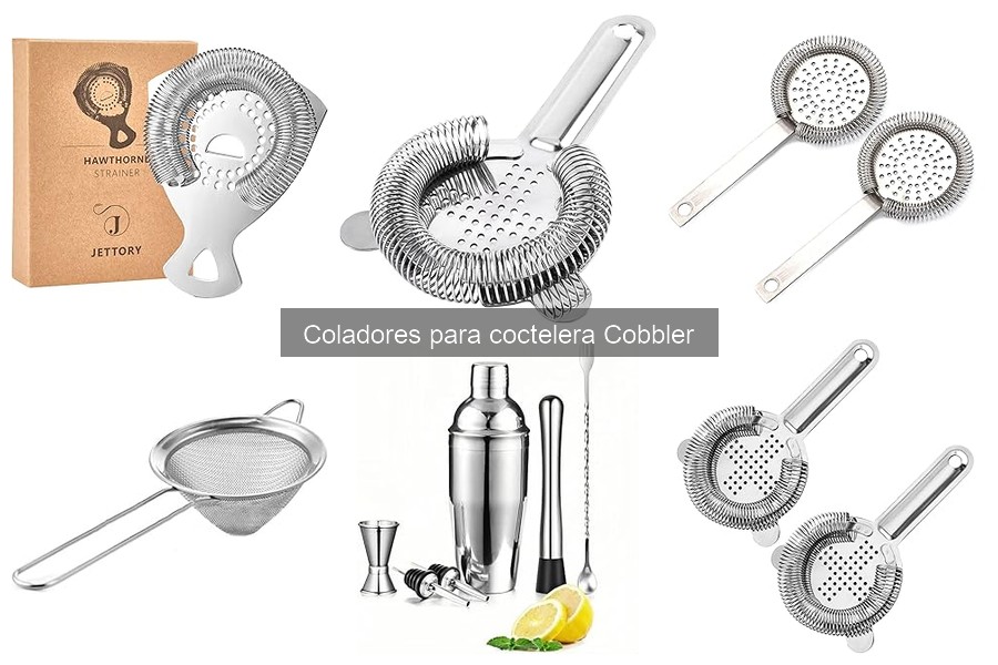 ¿Qué es un colador para coctelera Cobbler? Funciones y Usos