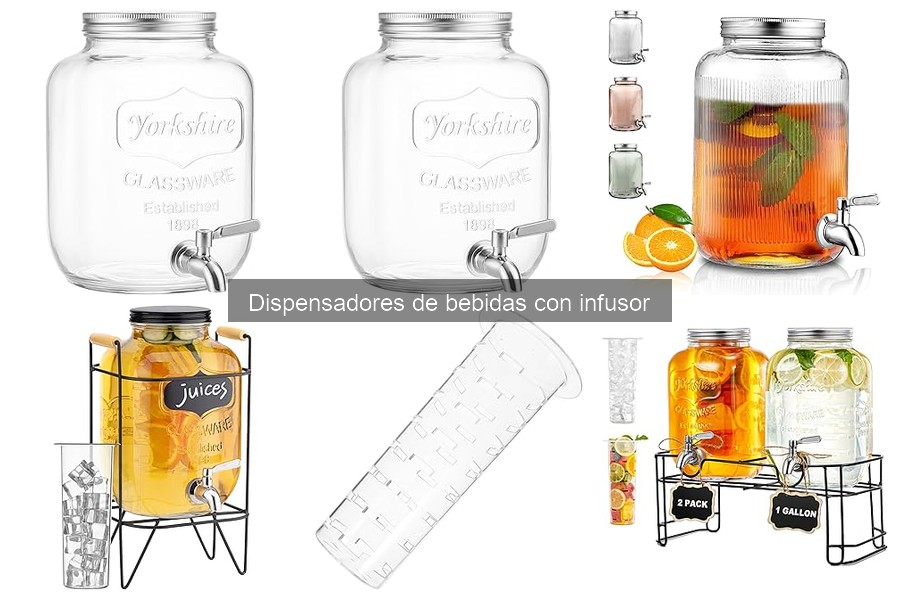 ¿Qué es un dispensador de bebidas con infusor?