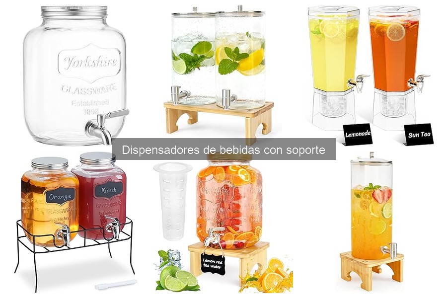 ¿Qué es un dispensador de bebidas con soporte? Descubre sus funciones