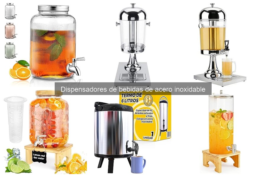 ¿Qué es un dispensador de bebidas de acero inoxidable?