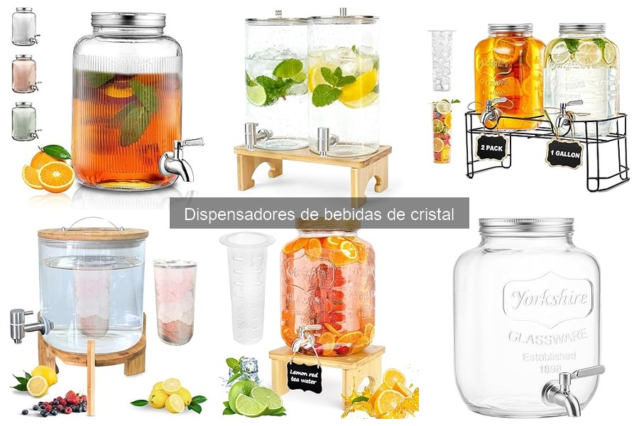 ¿Qué es un dispensador de bebidas de cristal? Guía completa