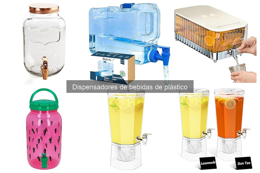 ¿Qué es un dispensador de bebidas de plástico?