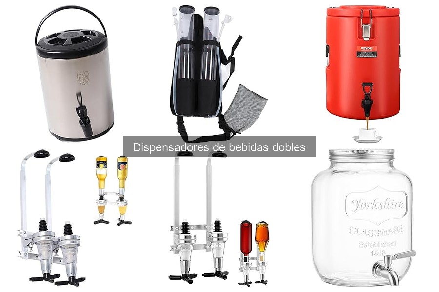 ¿Qué es un dispensador de bebidas dobles? Características y usos