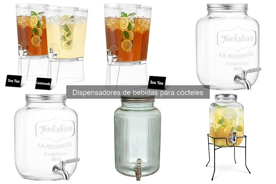 ¿Qué es un dispensador de bebidas para cócteles?