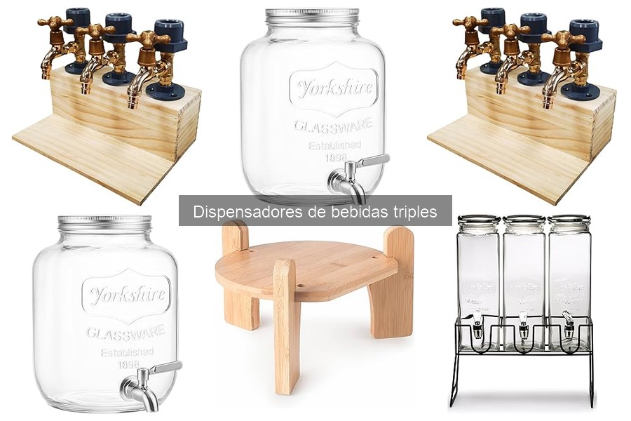 ¿Qué es un dispensador de bebidas triple? Características y usos