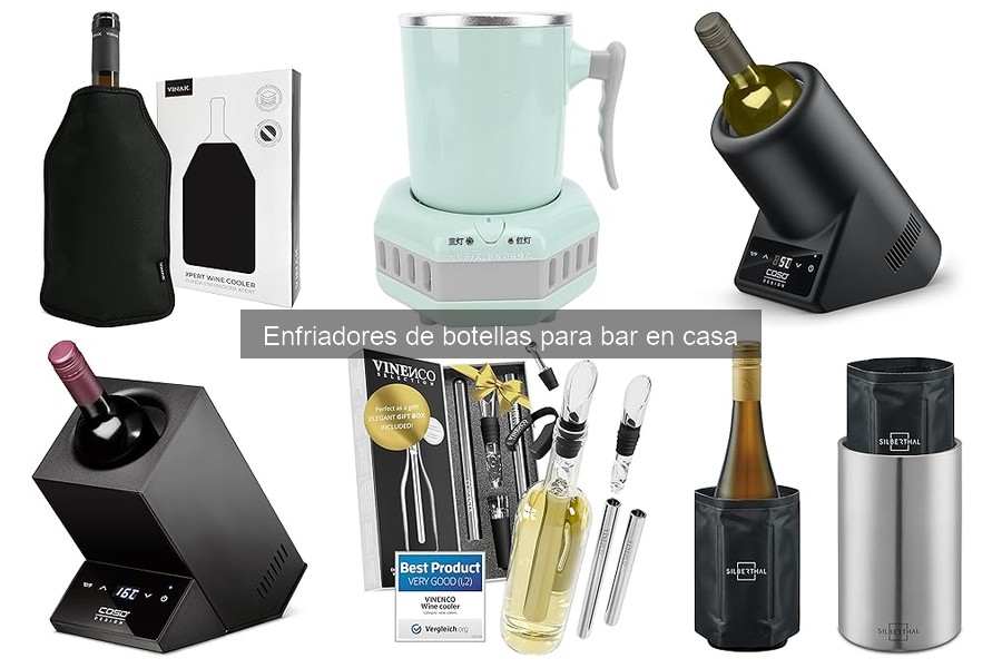 ¿Qué es un enfriador de botellas para bar en casa?