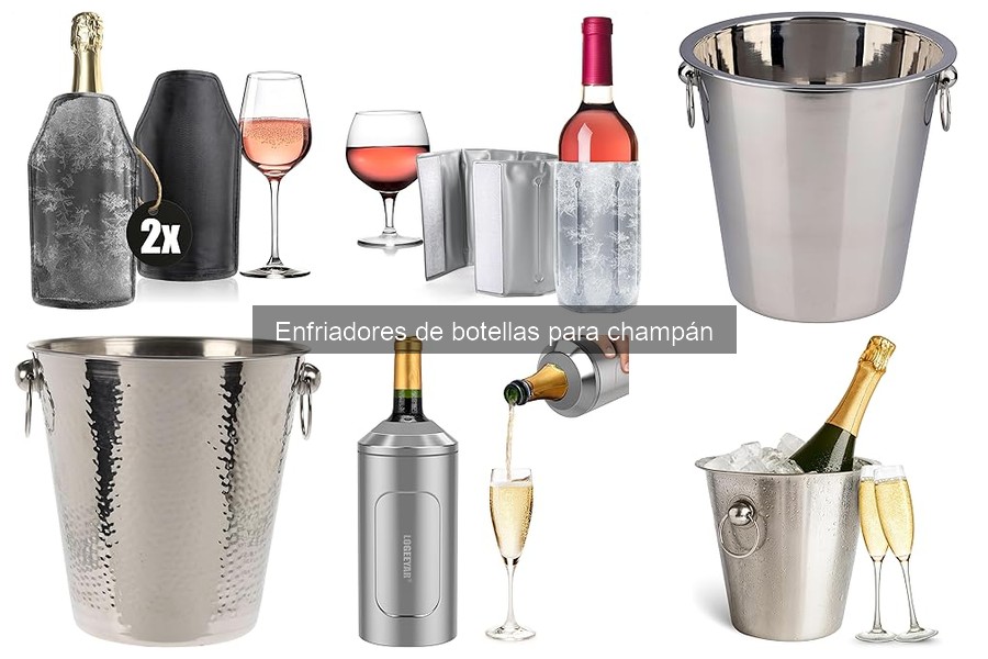¿Qué es un enfriador de botellas para champán?