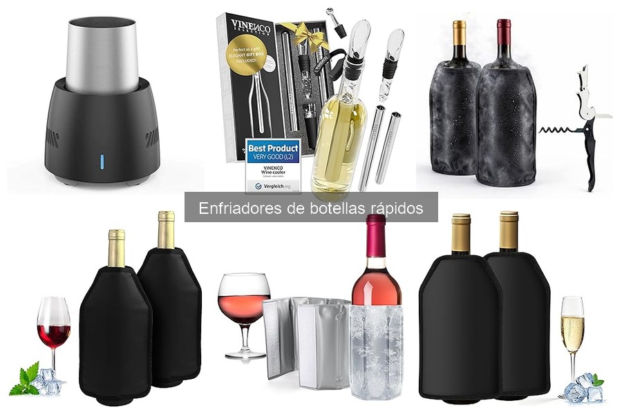 ¿Qué es un enfriador de botellas rápido? Beneficios y más