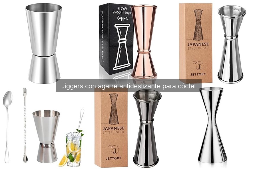 ¿Qué es un jigger con agarre antideslizante? Características y Ventajas