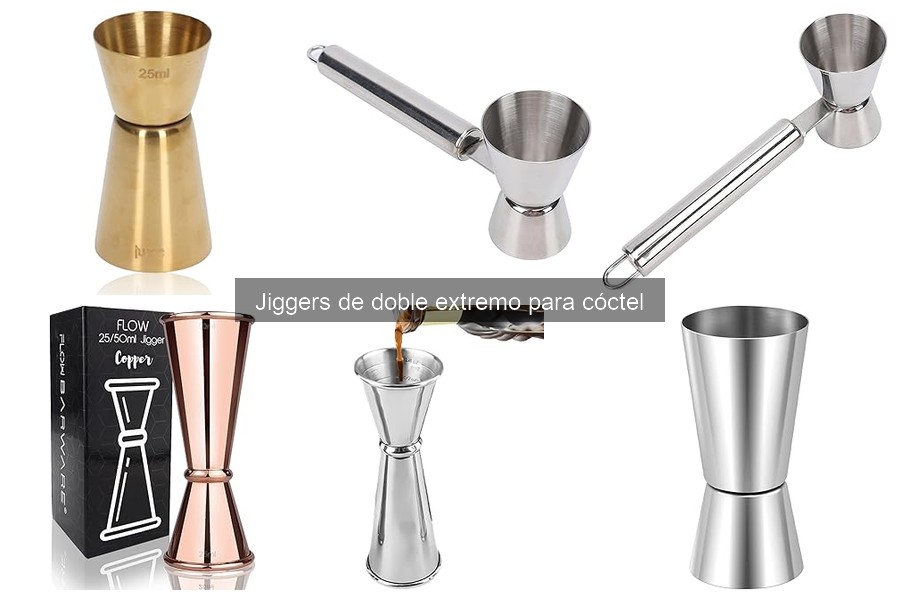 ¿Qué es un jigger de doble extremo? Características y Función